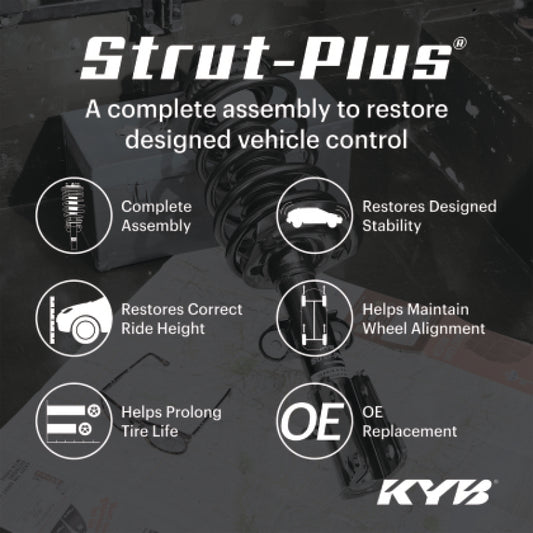 KYB 09-13 Infiniti G37 RWD Coupe (Exc. IPL / w/o 4 Wheel Steering) Strut-Plus Assembly - Front Left