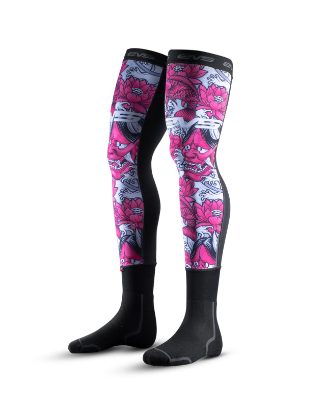 EVS Base Layer Fusion Sock Hannya Pink - Large/XL