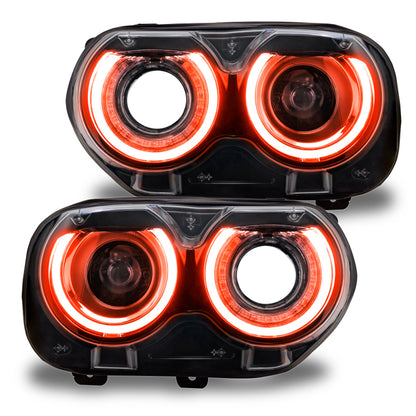 ORACLE Lighting Oracle 15-21 Dodge Challenger RGB+W Headlight DRL Upgrade Kit - ColorSHIFT+W