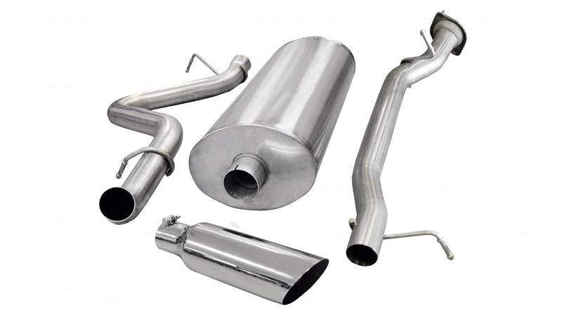 CORSA Performance Corsa/dB 07-10 Chevrolet Silverado Ext. Cab/Long Bed 2500 6.0L V8 Polished Sport Cat-Back Exhaust