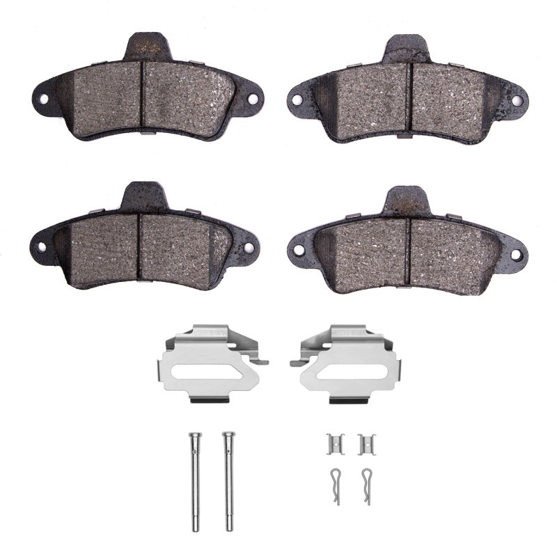 R1 Concepts R1 95-00 Ford Contour Rear Ceramic Pads & Hardware Kit