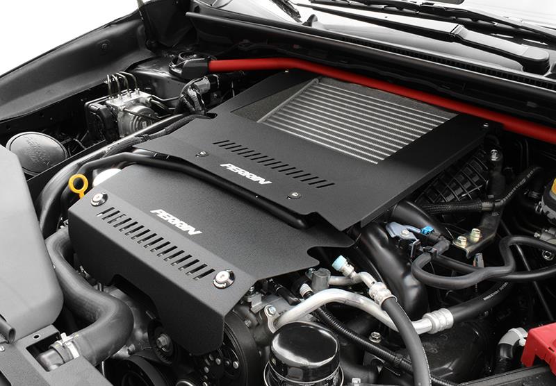 Perrin Performance PERRIN 15-21 Subaru WRX Engine Cover Kit (Intercooler & Pulley Covers Incl.) - Black