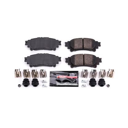 PowerStop Power Stop 10-15 Lexus RX350 Rear Z23 Evolution Sport Brake Pads w/Hardware