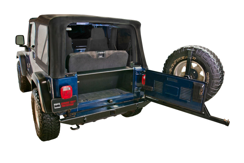 Tuffy Products Tuffy Tj Tailgate Security Enclosure- 01Blk 9706 Tj Wg