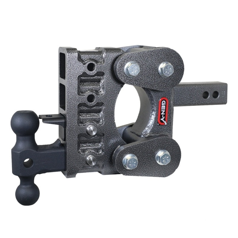 GEN-Y Hitch Gen-Y Mega Duty 2in Bolt-On 2.5in Drop 2K TW 16K Hitch w/GH-051 Dual-Ball/GH-032 Pintle Lock