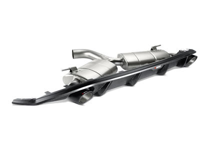 Akrapovic Akrapovic 13-17 Volkswagen Golf GTI (VII) Rear Carbon Fiber Diffuser - Matte