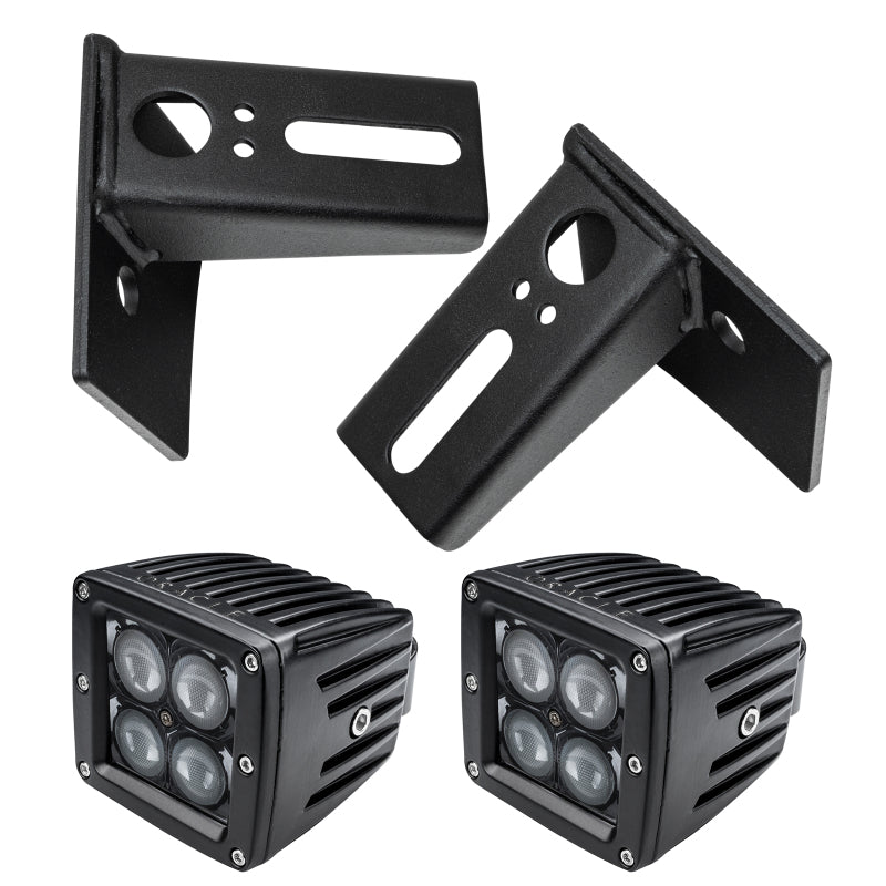 ORACLE Lighting Oracle Jeep JK Lower Windshield Mount Brackets/Lights Combo