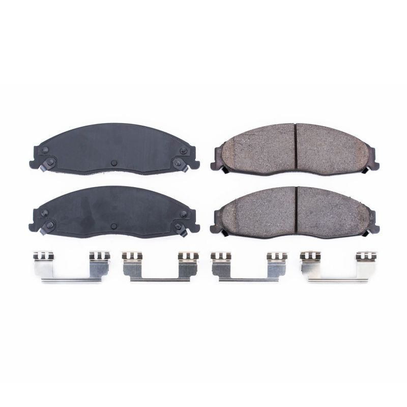 PowerStop Power Stop 03-07 Cadillac CTS Front Z17 Evolution Ceramic Brake Pads w/Hardware