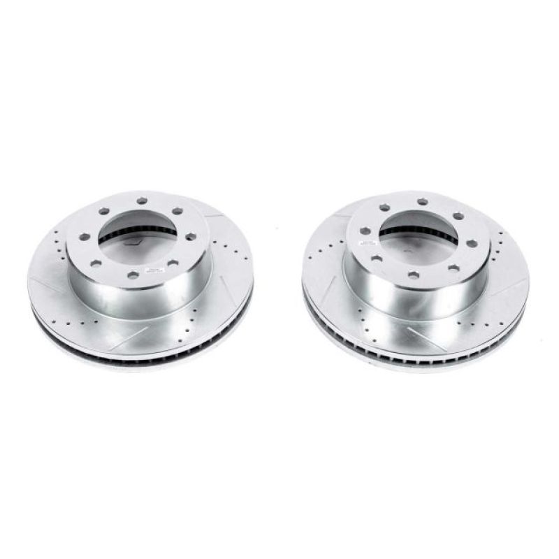PowerStop Power Stop 11-22 Ram 3500 Front Drilled & Slotted Rotor - Pair