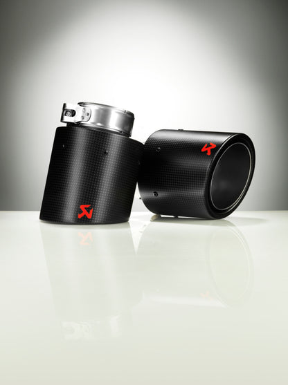 Akrapovic Akrapovic 09-12 Volkswagen Golf GTD (VI) Tail Pipe Set (Carbon)