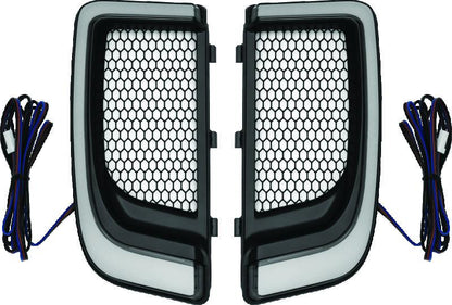 Kuryakyn Tracer Lower Fairing Grill Black