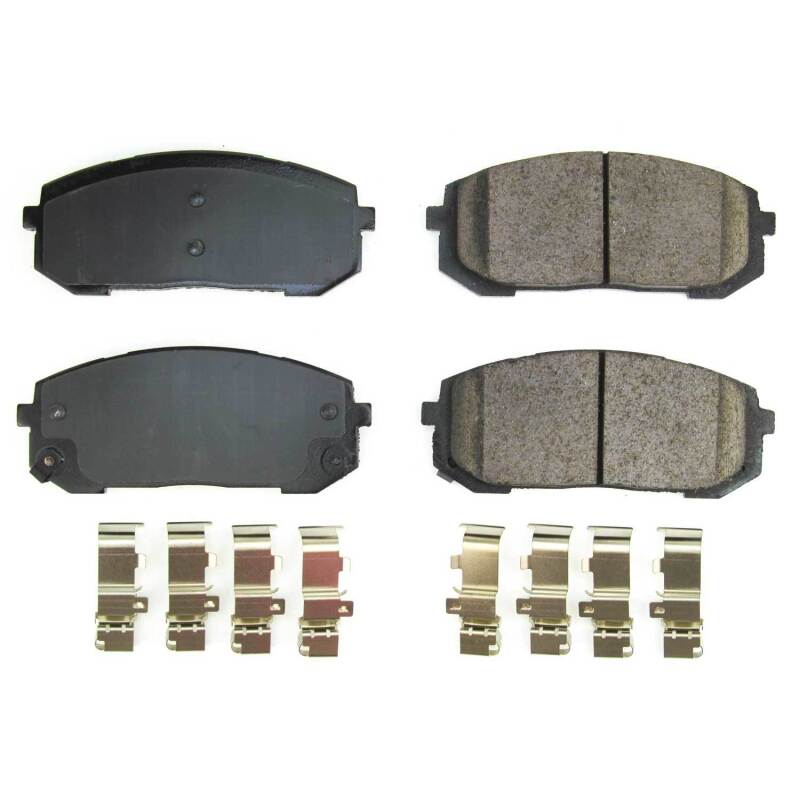 PowerStop Power Stop 20-21 Hyundai Sonata Front Z17 Evo Ceramic Brake Pads w/Hardware