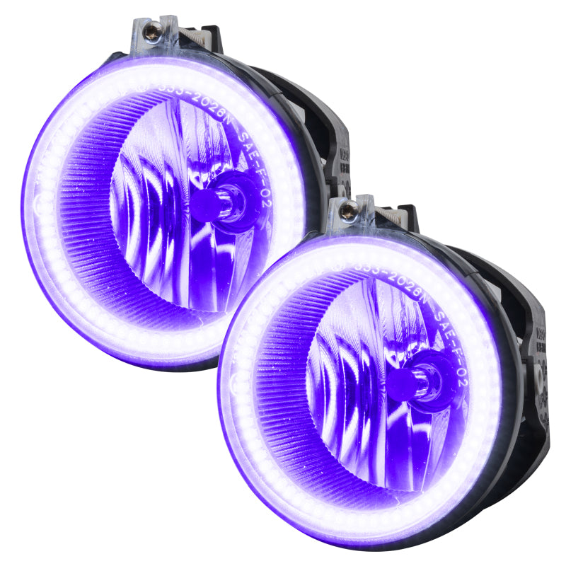 ORACLE Lighting Oracle Dodge Challenger 08-14 LED Fog Halo Kit - UV/Purple