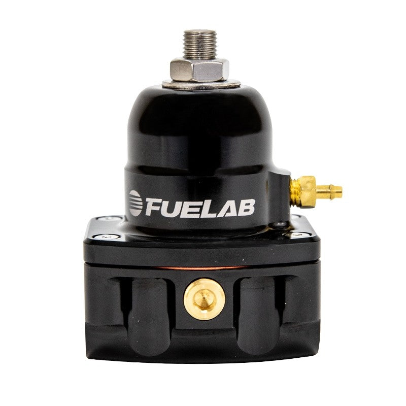 FUELAB 59503-1-T ULTRALIGHT FUEL PRESSURE REGULATOR TBI (10-25 PSI, 8AN-IN, 6AN-OUT)
