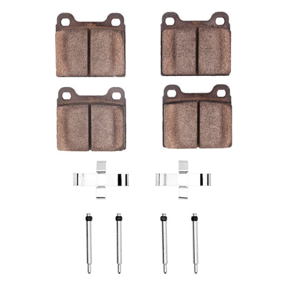 R1 Concepts R1 72-72 Porsche 914 Front Optimum OE Pads & Hardware Kit