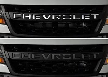 Putco 19-20 Chevy Colorado - Grille Letters - Stainless Steel Chevrolet Letters