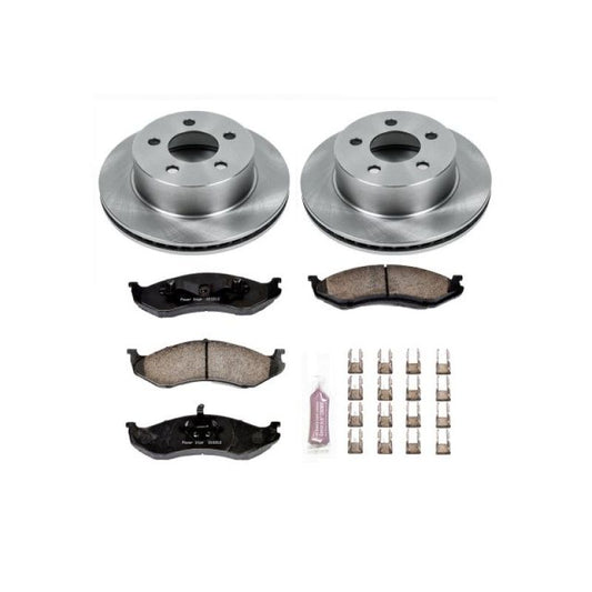 PowerStop Power Stop 99-01 Jeep Cherokee Front Autospecialty Brake Kit