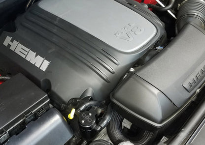 J&L 11-25 Jeep Grand Cherokee 5.7L Passenger Side Oil Separator 3.0 - Black Anodized