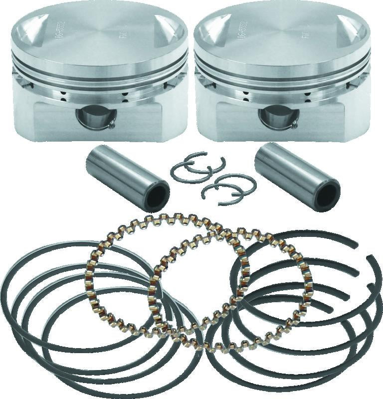 S&S Cycle 84-99 BT 3-1/2in Standard Bore Forged Stroker Piston Kit