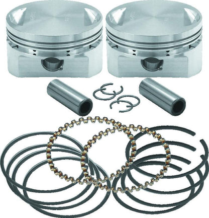 S&S Cycle 84-99 BT 3-1/2in Standard Bore Forged Stroker Piston Kit