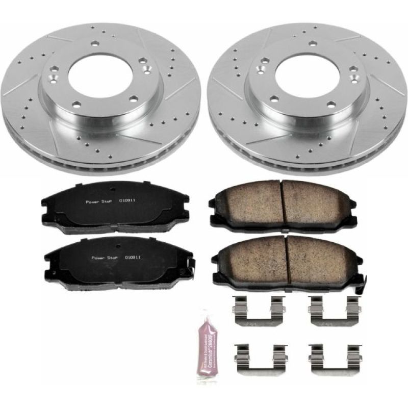 PowerStop Power Stop 07-09 Kia Sorento Front Z23 Evolution Sport Brake Kit