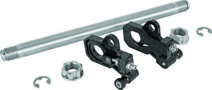 Performance Machine HD Touring Axle Adj Kit - Black Ano