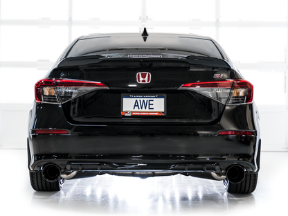 AWE Tuning 22+ Honda Civic Si/Acura Integra Touring Edition Catback Exhaust - Dual Diamond Black Tip