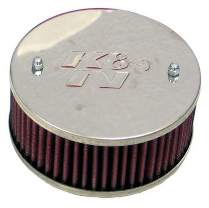 K&N Engineering K&N Universal Custom Air Filter - Round 1.625in Flange / 1.625in ID / 2.75in Overall Height