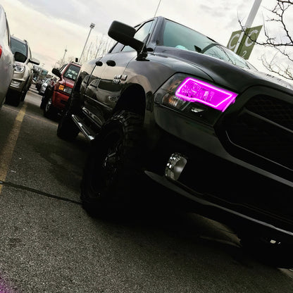 ORACLE Lighting Oracle Dodge Ram Sport 09-18 LED Headlight Halo Kit - ColorSHIFT w/ 2.0 Controller