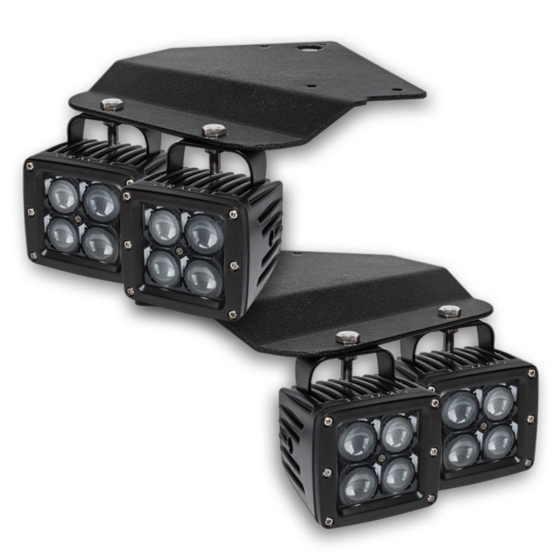 ORACLE Lighting Oracle 10-14 Ford Raptor Fog Light Replacement Brackets/Lights