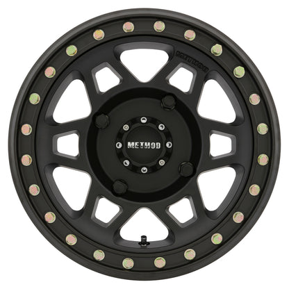 Method Wheels Method MR405 UTV Beadlock 15x7 / 5+2/38mm Offset / 4x136 / 106mm CB Matte Black Wheel
