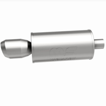 MagnaFlow Muffler W/Tip Mag SS 14X7X7 2.25/4.