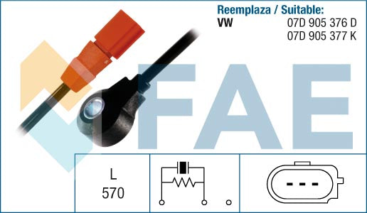 FAE AE60149 Knock Sensor