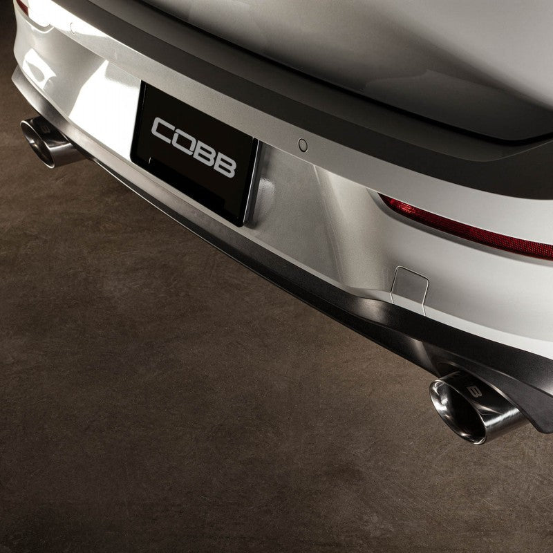 COBB 5V4100 CAT-BACK EXHAUST SYSTEMS STAINLESS STEEL FOR VOLKSWAGEN GOLF GTI (MK8) 2022-