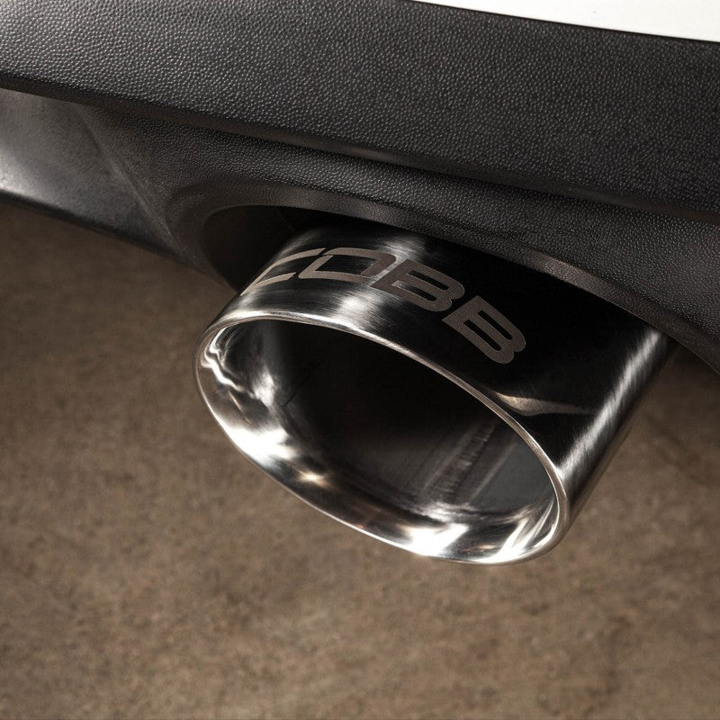 COBB 5V4100 CAT-BACK EXHAUST SYSTEMS STAINLESS STEEL FOR VOLKSWAGEN GOLF GTI (MK8) 2022-