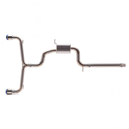 COBB 5V4160 CAT-BACK EXHAUST SYSTEMS TITANIUM FOR VOLKSWAGEN GOLF GTI (MK8) 2022-