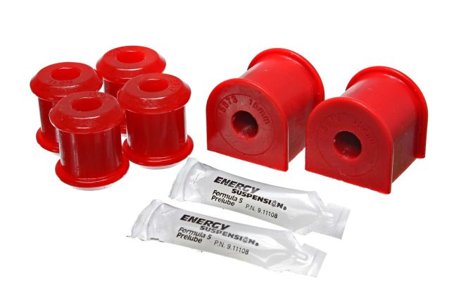 Energy Suspension 5.5167R RR Sway Bar Bushing Set 15mm