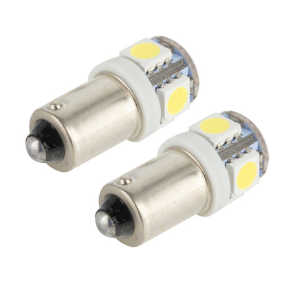 ORACLE Lighting Oracle BA9S 5 LED 3 Chip Bayonet Bulbs (Pair) - White