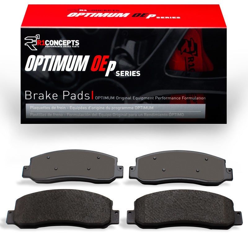 R1 Concepts R1 10-12 Ford F-350 Super Duty 4WD Front Optimum OE Pads