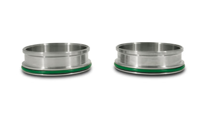 Vibrant Stainless Steel Weld Fitting w/ O-Rings for 4in OD Tubing