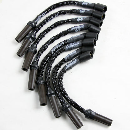 Granatelli Motor Sports Granatelli 14-23 GM L83 5.3L/L86 6.2L Hi-Perf Coil-Near-Plug Wire Conn Kit w/Black Jacket