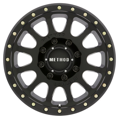 Method Wheels Method MR305 NV HD 18x9 +18mm Offset 8x180 130.81mm CB Matte Black Wheel