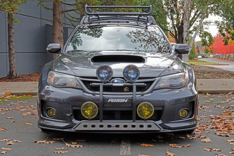 Perrin Performance PERRIN 08-14 Subaru WRX & STI / 08-11 Impreza / 05-09 Legacy Tow Hook Kit (Front) - Flat Black