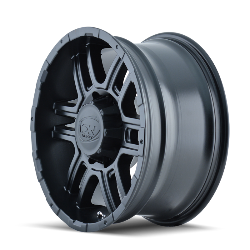 ION Wheels ION Type 179 16x8 / 8x165.1 BP / 10mm Offset / 130.8mm Hub Matte Black Wheel