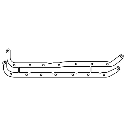 Cometic Gasket Cometic Cosworth BD Series - FVA/FVC Lotus Twin Cam .060in Fiber Oil Pan Rails Kit