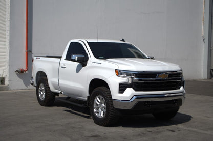 Go Rhino RealTruck 19-24 Chevy Silverado Standard Cab 2dr VoltStep Electric Running Board Kit-Textured Black