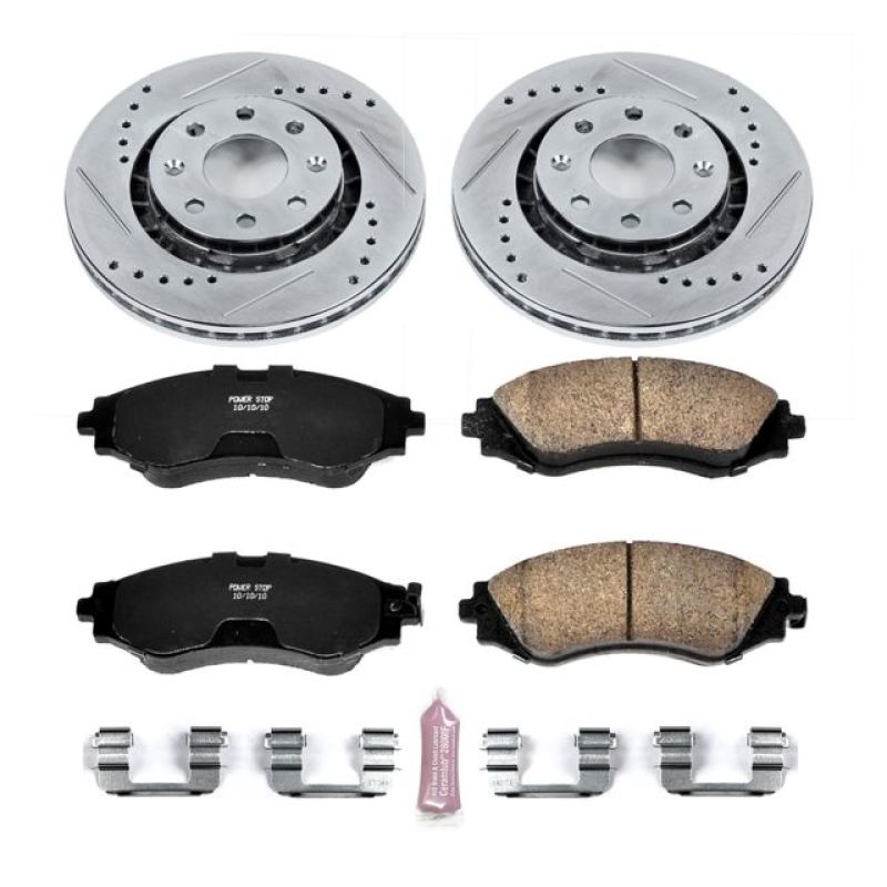 PowerStop Power Stop 04-11 Chevrolet Aveo Front Z23 Evolution Sport Brake Kit