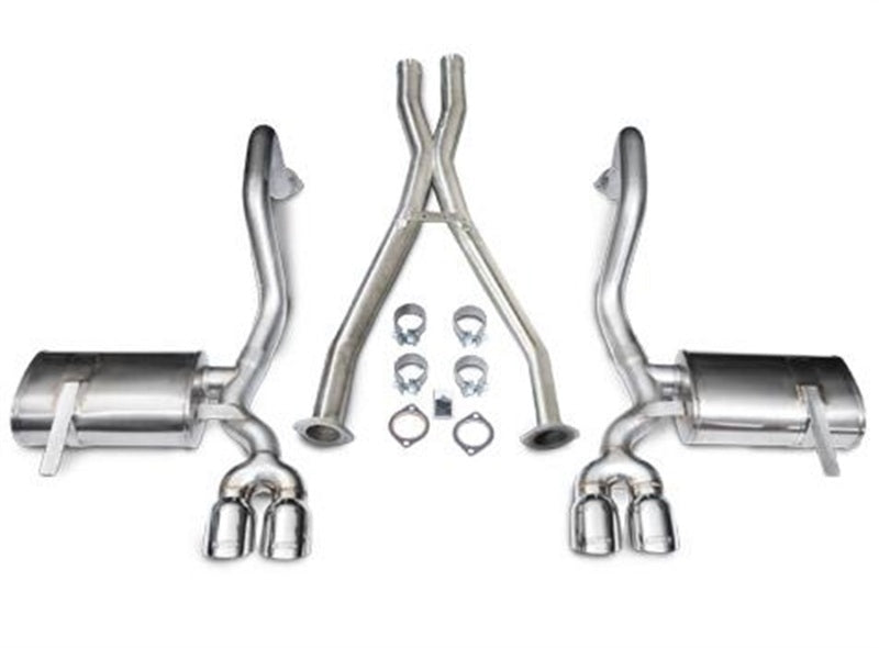 CORSA Performance Corsa 1997-2004 Chevrolet Corvette C5 Z06 5.7L V8 Polished Xtreme Cat-Back + XO Exhaust