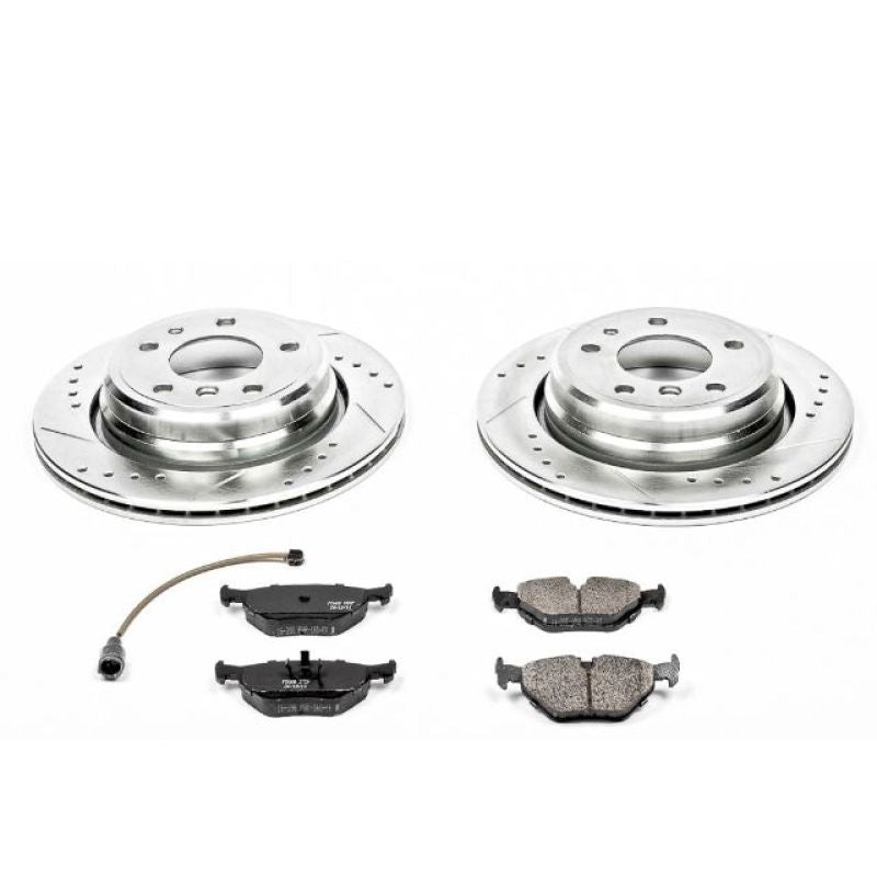 PowerStop Power Stop 94-95 BMW 540i Rear Z23 Evolution Sport Brake Kit
