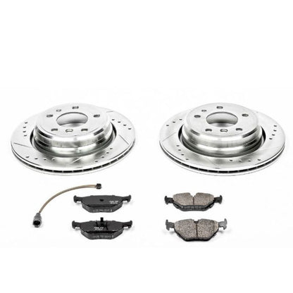 PowerStop Power Stop 94-95 BMW 540i Rear Z23 Evolution Sport Brake Kit